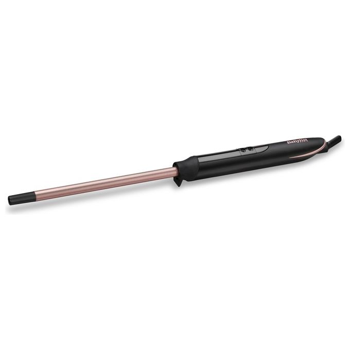 BaByliss C449E Tight Curls Ferro Arricciacapelli 10mm Ceramica 6 Temperature 160-210°C Spegnimento Automatico colore Nero Rame
