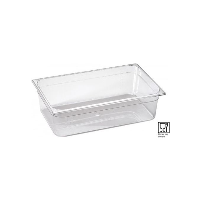Bacinella 1-1 Lt 8,5 H 6,5 in policarbonato