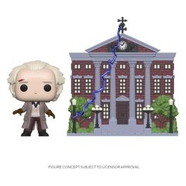 Back To The Future: Funko Pop! Town - Doc With Clock Tower (Vinyl Figure 15)