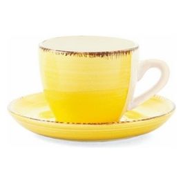 Baita Set Caffe' 6 Tazzine Con Piattino