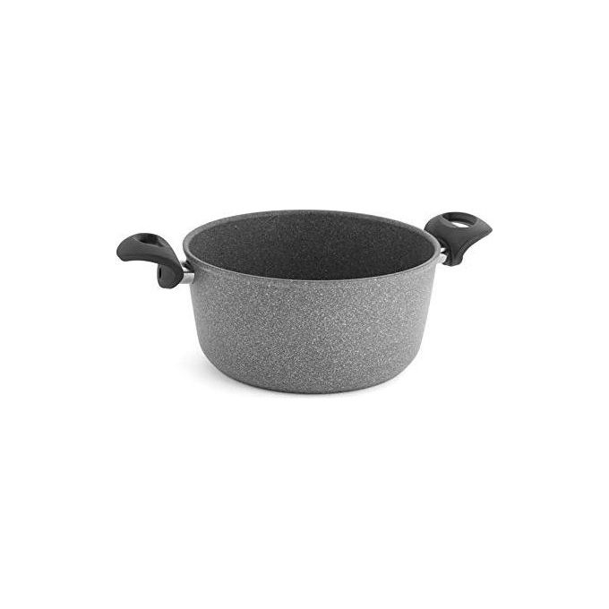 Image of Ballarini Granitium Eco Induction Casseruola Fonda 2 Manici 24cm