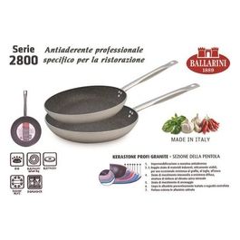 Ballarini Padella svasata bassa professionale con un manico Granite Cm 36