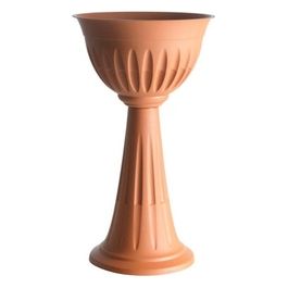Vaso Alba Calice Colonna Coccio 43 H.74,5