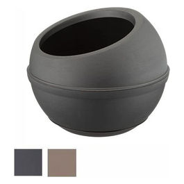 Vaso Sfera Antracite 40.5x32cm