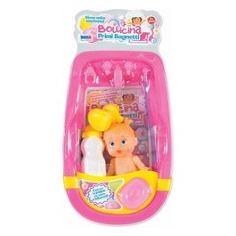 Bambola Con Vasca E Accessori