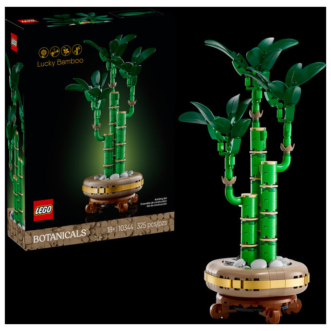 Image of LEGO Botanicals Bambu' del buon auspicio 10344