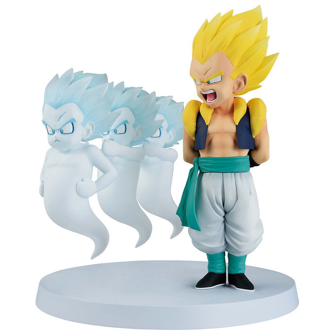 Bandai, Dragon Ball Z, Statua Gotenks e Ghost, Dragon History II Revible Moment, 13 cm