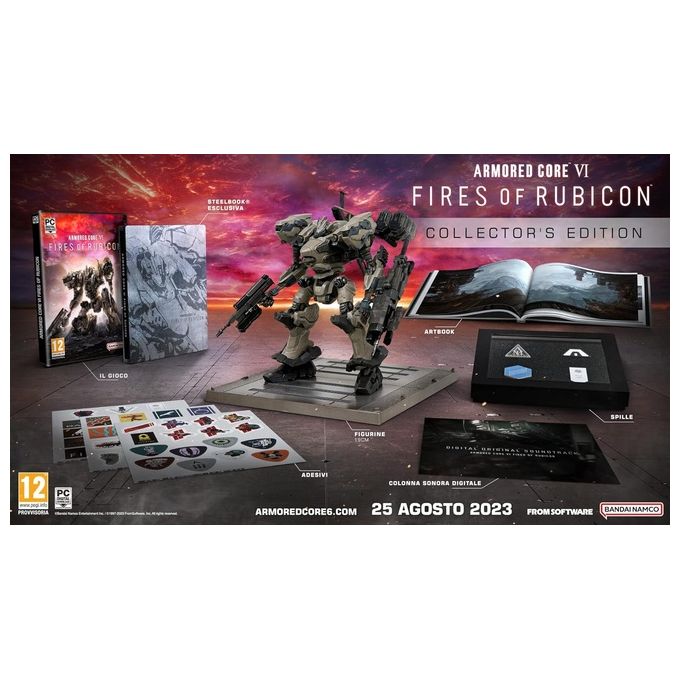 Bandai Namco Armored Core Vi Fires Of Rubicon Collector Edition per Pc