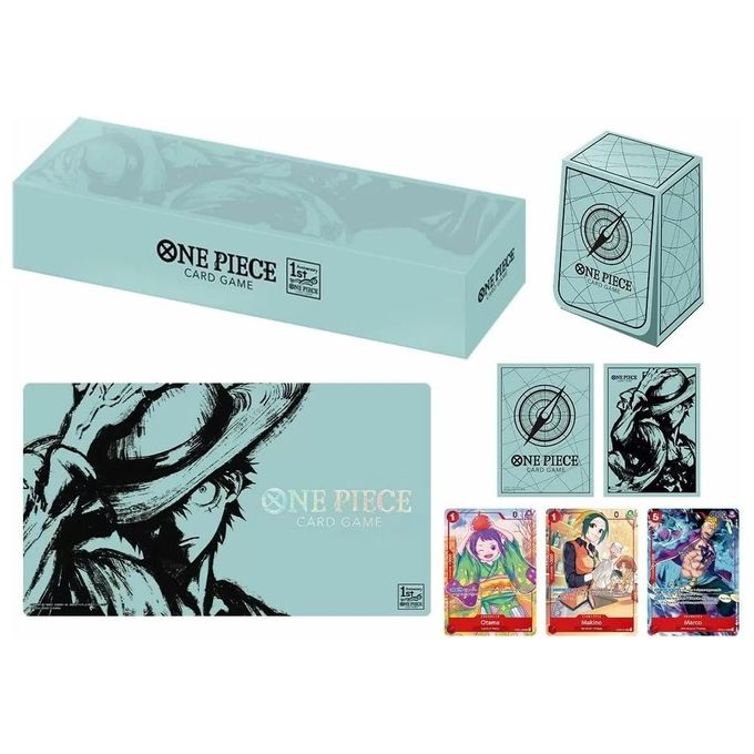 Bandai One Piece Card Game Japanese 1st Anniversary Set Eu