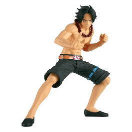 Banpresto, One Piece Battle Record Collection, Statua Portgas D. Ace, 13 cm, PVC