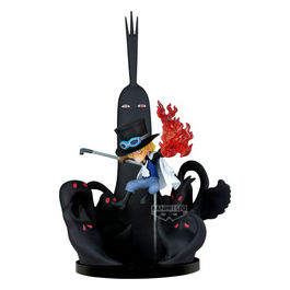 Banpresto, One Piece, Statuetta Sabo Vs Five Elders & Imu, WCF Special, 14cm, PVC
