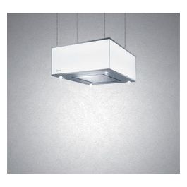 Baraldi 01DOM060STG80 Domina Cappa Sospesa ad Isola Classe energetica A 4 Velocita' Portata 800 m3/h Bianca/Inox