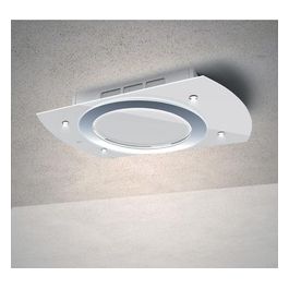 01NIMFR090STW90 Cappa da Soffitto Nima Free Classe energetica A 4 Velocita' Comandi da Remoto con Telecomandoe Smartphone 90 cm Bianco/Inox