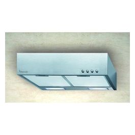 01QUA060ST38 Quadra Cappa sottopensile  Classe energetica C 3 Velocita' Aspirante con frontale inox satinato Portata 380 m3/h 60 cm Inox