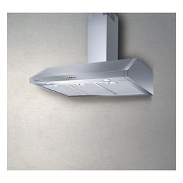 Baraldi 01RETTA090IST70 Cappa a Parete Retta classe energetica A 3 Velocita' Aspirante o Filtrante 90 cm Inox