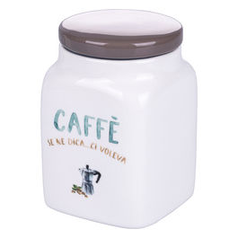 BARATTOLO CAFFe' 750 ML IN NEW BONE CHINA, LE TRAVISATE
