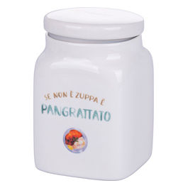 BARATTOLO PANGRATTATO 750 ML IN NEW BONE CHINA, LE TRAVISATE