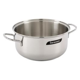 Barazzoni Casseruola Inox 2 Manici Cm 24 Bonita 