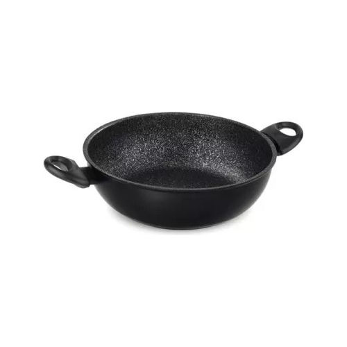 Tegame Granitica Extra Induction con 2 Manici, 28 cm, Alluminio Antiaderente