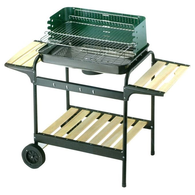 Ompagrill LF-36571 Barbecue Carbone 60-40 Green/W 80501