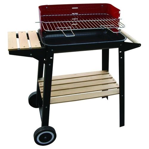 Barbecues Blinky Woody-48 con Ruote 48x29 cm