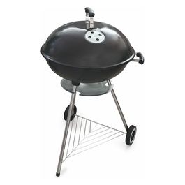 Galileo Barbecue tondo da esterno con coperchio e ruote