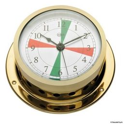 Orologio con radiosettori dorato 