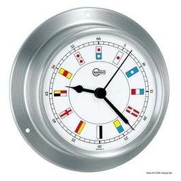 Orologio Sky satinato/bianco 