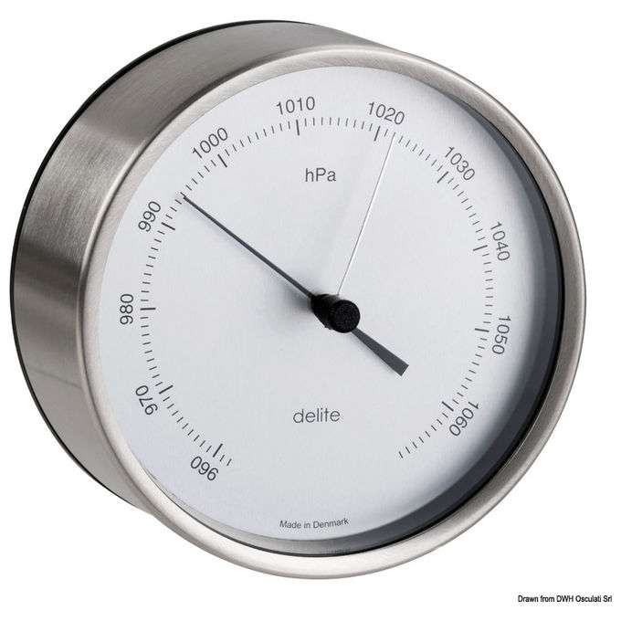 Vion Barometro Clausen Strumento Meteorologico per Nautica Ormeggio e Navigazione con Precisione Elevata