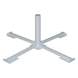 Base A Croce Per Ombrellone Alluminio 100X100