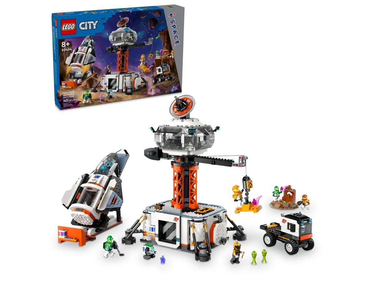 lego Centro Spaziale Gioco di Costruzione per Bambini da 7 anni 60351