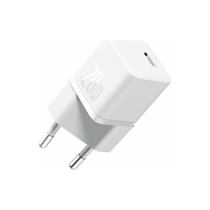 Baseus Caricatore Veloce GaN5 Mini 20W USB-C Bianco Universale