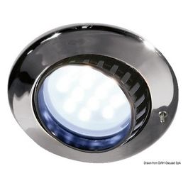 Batsystem Plafoniera Comet 9 LED ABS cromato (senza interruttore)