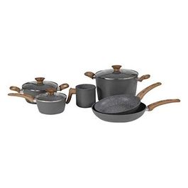 Batteria 9 Pezzi Atlantic in Alluminio Forgiato