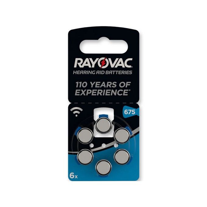 Batterie Acustica Rayovac 675