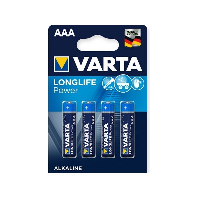 Batterie Ministilo Varta H.E. - Aaa blister 4 pz.