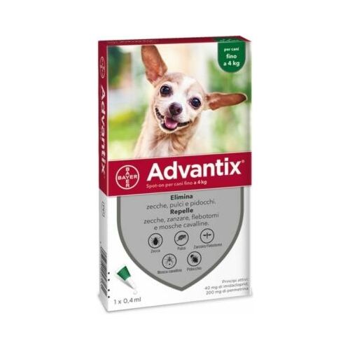 Bayer Advantix Spot On Cani Fino A 4 Kg. -85688367