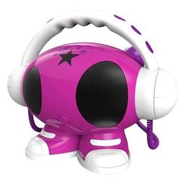 Karaoke Robot Rosa Bianco 