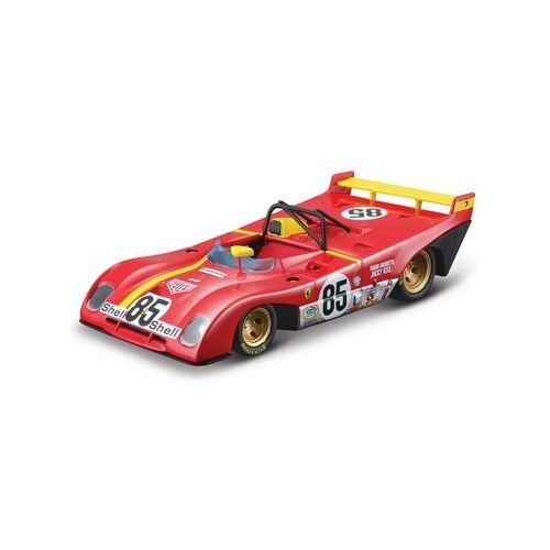 Bburago Ferrari Racing 1:43 312 P 1972 Red
