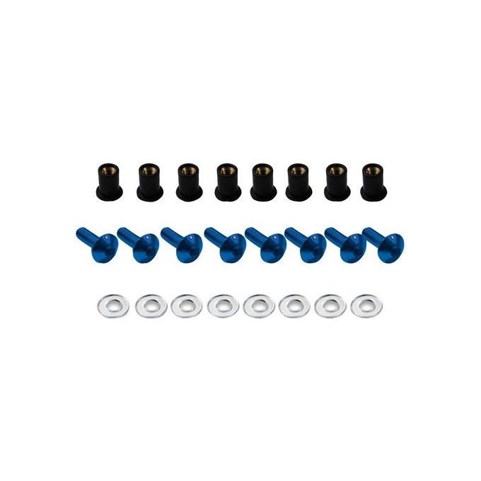 BCR Kit Viti Cupolino Anodizzato Blu
