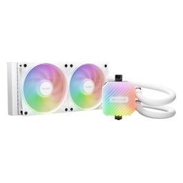 LIGHT LOOP 240mm White Processore Raffreddatore di Liquidi Tutto in uno 24cm Bianco