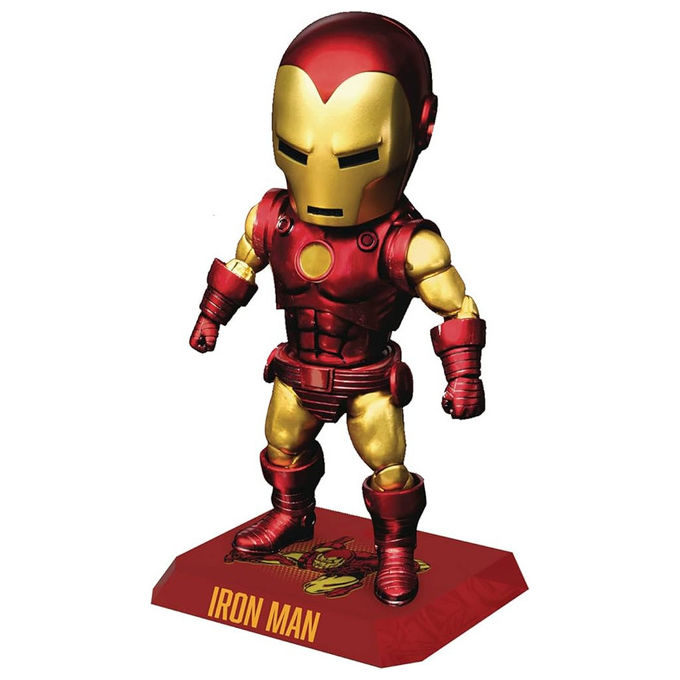 Beast Kingdom, Action Figure Iron Man Versione Classica, 16 cm