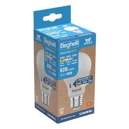Lampadina Led Goccia 9W e27 Kit 20p 820lumen 3000/6000k