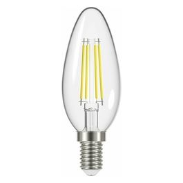 Beghelli Lampadina Led Oliva 4W e14 4000k Filament Led 2 Luce Calda Confezione 4 Pezzi