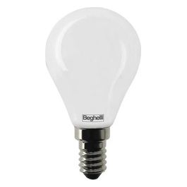 Lampadina Led Sfera 5W e14 4000k Tutto Vetro Confezione 4 Pezzi Luce Naturale