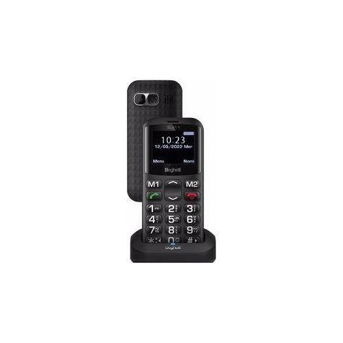 Beghelli Salvalavita Phone SLV11 Telefono per Anziani Salvavita con Tasto SOS e Chiamata Rapida Facile da Usare Display 1.77'' Dual SIM