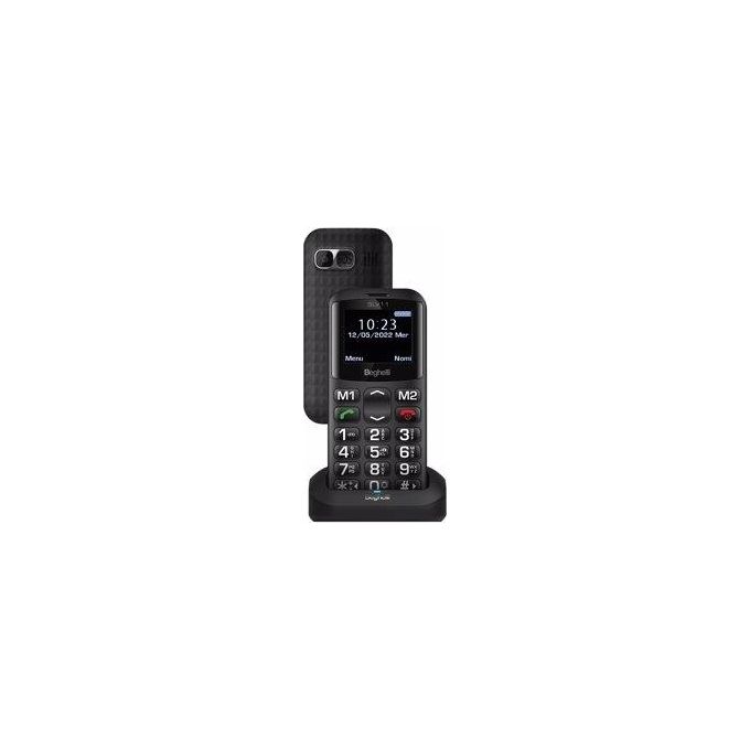 Beghelli Salvalavita Phone SLV11 Telefono per Anziani Salvavita con Tasto SOS e Chiamata Rapida Facile da Usare Display 1.77'' Dual SIM