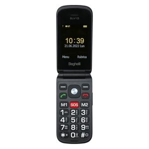 Beghelli Salvalavita Phone SLV15 Senior Phone a Conchiglia con tasto di chiamata rapida di soccorso