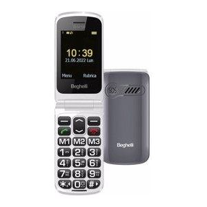 Beghelli Salvalavita Phone SLV18 Senior Phone a Conchiglia con tasto di chiamata rapida di soccorso