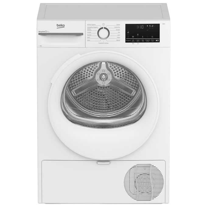 Beko BMT481WIIT NX Asciugatrice Pompa di Calore 8 Kg Classe C Motore Inverter 15 Programmi 64 dB (85x60x61 cm) colore Bianco